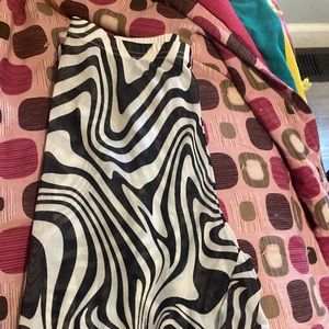 Zebra Print Dress up pants